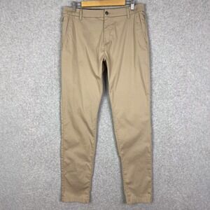 Birddogs Pants Mens 34x34 Khaki Stretch Performance Chino No Liner